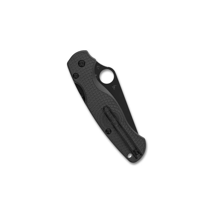 Нож Spyderco Para Military 2 Lightweight, Black Blade, BD1N, FRN, Plainedge black  