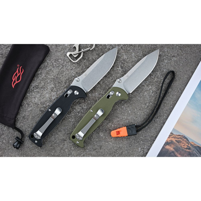 Нож Ganzo G7412P-WS, черный  