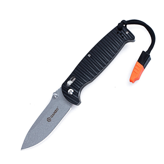 Нож Ganzo G7412P-WS, черный 