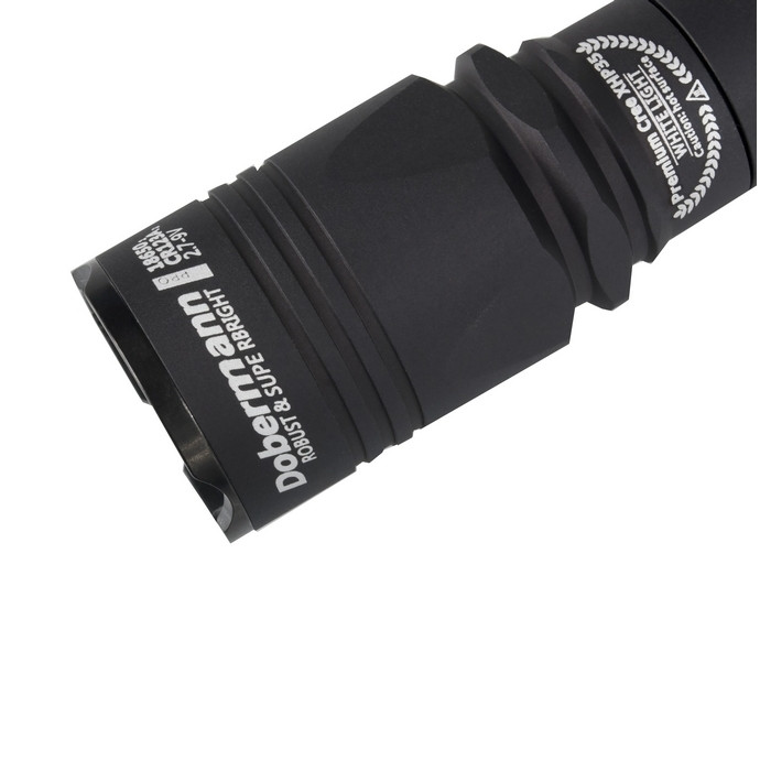 Туристический фонарь Armytek Dobermann Pro, черный XHP35 HI ,1580 люмен (F02102BC)  