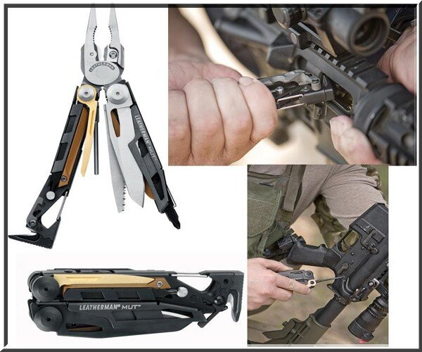 Мультитул Leatherman Mut-Molle (черный)  