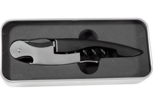 Нож-штопор Stinger Черный с серебристым (HCY-162 Х)  