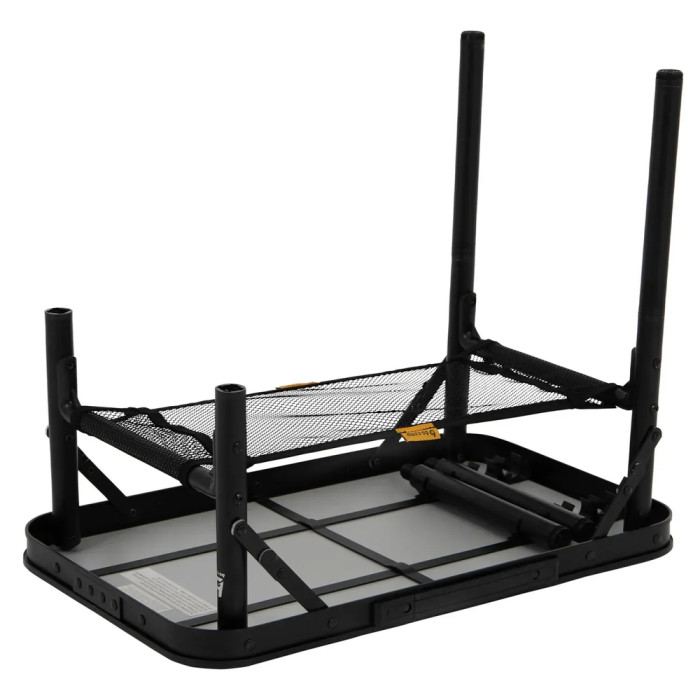 Стол Bo-Camp Woodbine 56x34 cm Black/Wood look (1404191)  