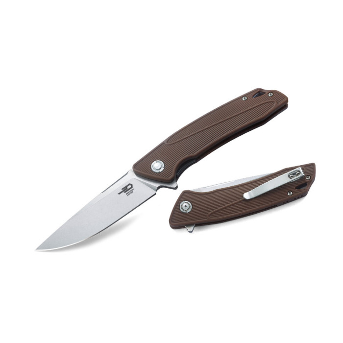 Складной нож Bestech Knives SPIKE Nylon+ Glass fiber (бежевый)  
