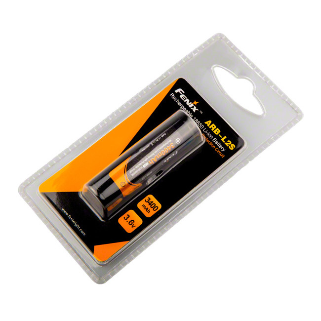 Аккумулятор 18650 Fenix ARB-L2S (3400mAh)  