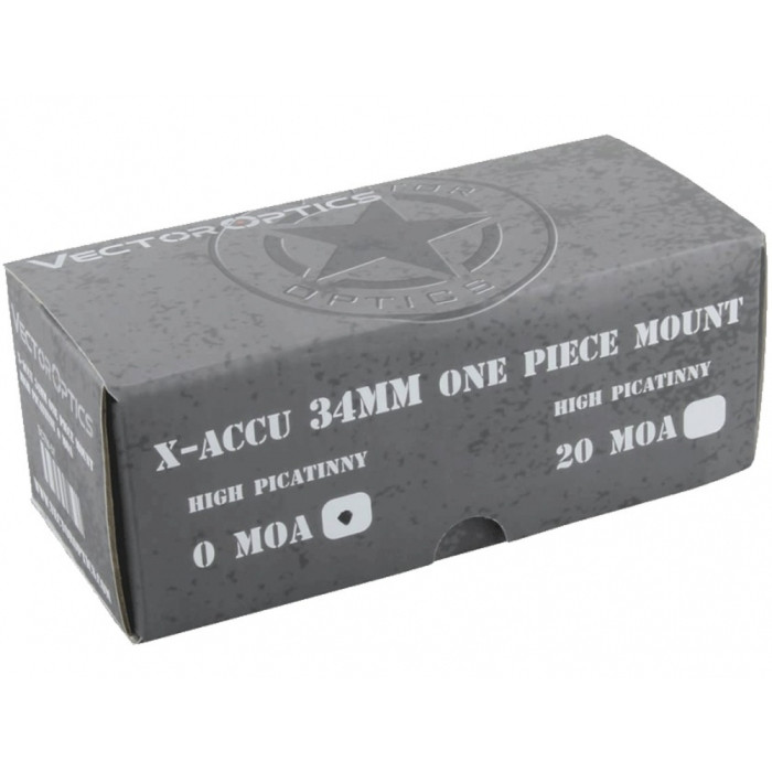 Моноблок Vector Optics X-ACCU 34 мм High на Пикатини  