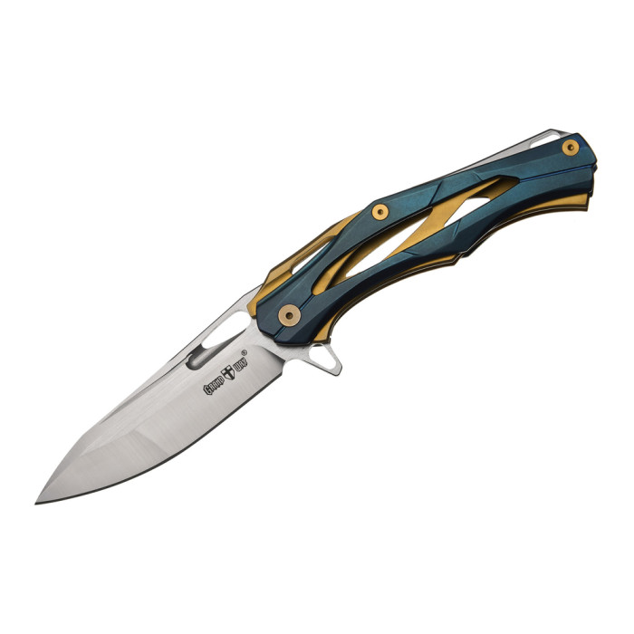 Карманный нож Grand Way SG 062 gold-blue  