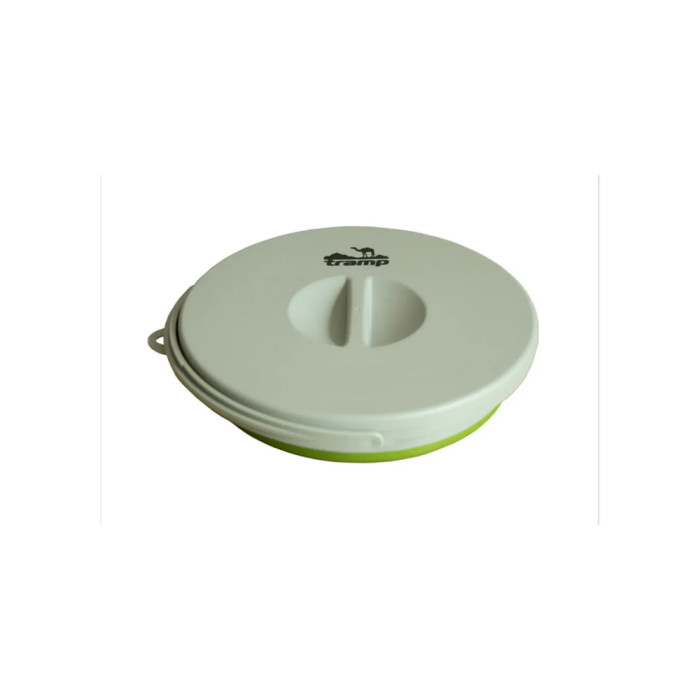 Ведро Tribe складное силиконовое 5 л с крышкой T-FJ-0004 olive  