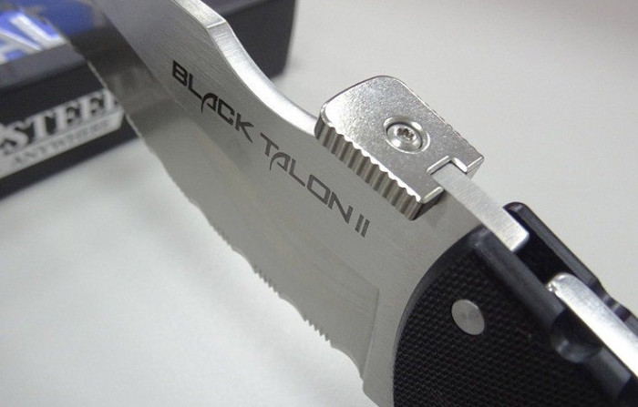 Нож складной Cold Steel Black Talon II Serrated Edged  