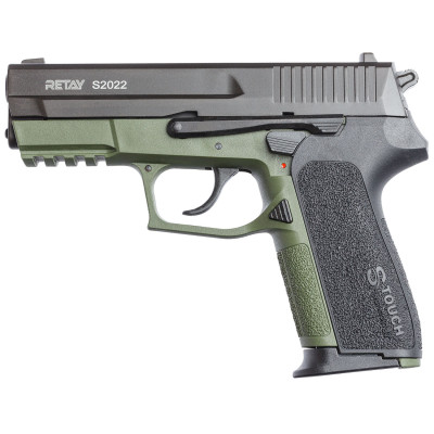 Пистолет стартовый Retay 2022 9мм olive (Y530102G)