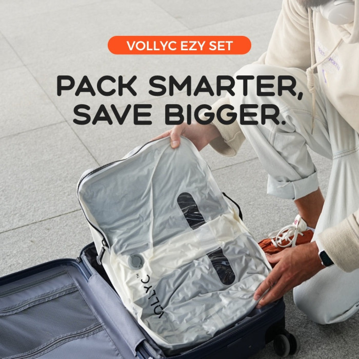 Набор для вакуумной упаковки Flextail (EZY PACK+EZY PUMP SET), 1 пакет + насос  