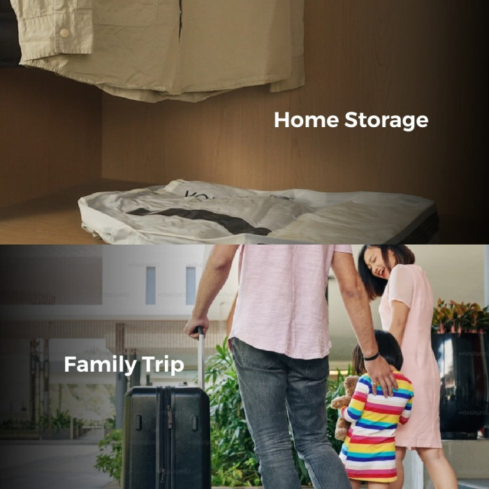 Набор для вакуумной упаковки Flextail (EZY PACK+EZY PUMP SET), 1 пакет + насос  