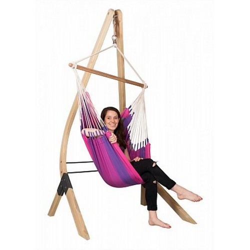 Стул-гамак со стойкой La Siesta ORC147VEA131 purple  