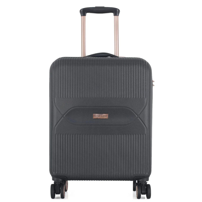 Чемодан Semi Line 20" (S) Black (T5787-1)  
