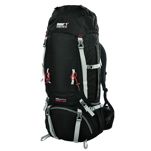 Рюкзак High Peak Zenith 55+10 (черный) 