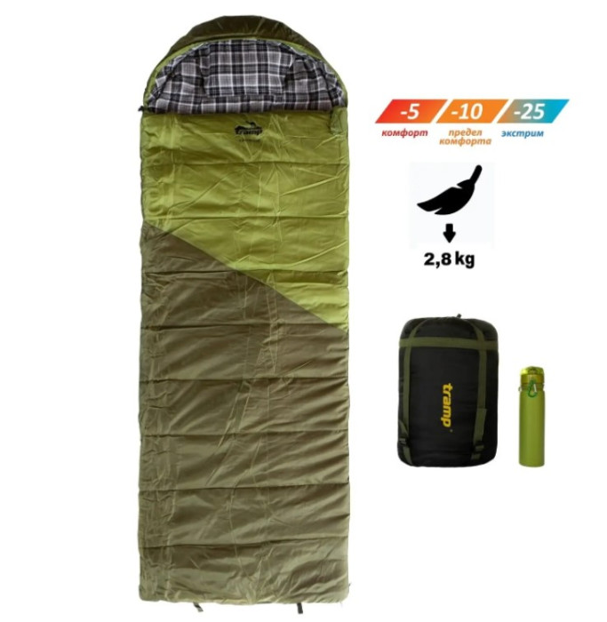 Спальный мешок-одеяло Tramp Sherwood Regular TRS-054R-L  