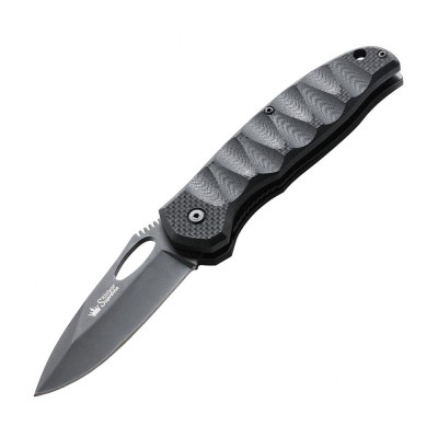 Нож Kizlyar Supreme Hero, сталь 440C, черный