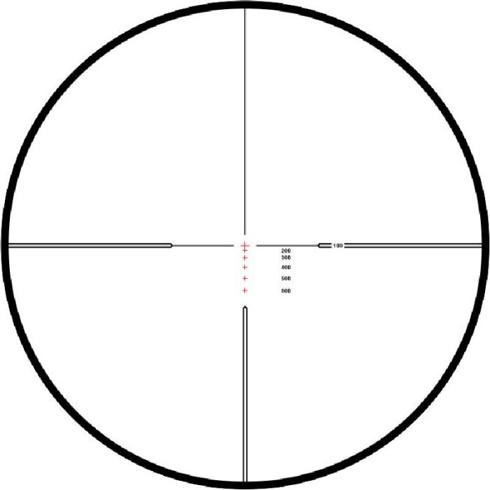 Прицел Hawke Vantage 30 WA 3-9х42, 30 mm, сетка 223/308, подсветка  