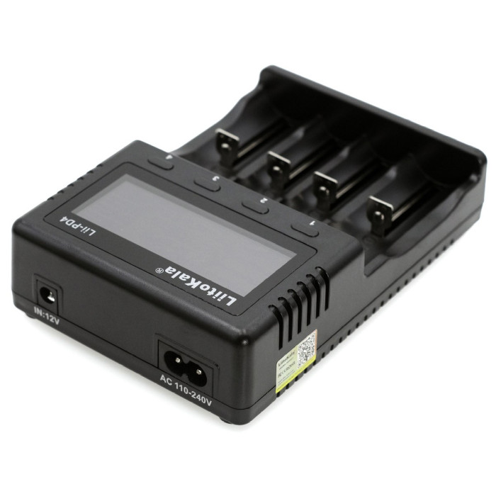 Зарядное устройство Liitokala Lii-PD4, 4 канала, Ni-Mh/Li-ion/LiFePo4, 220V/12V 