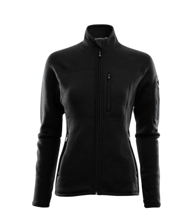 Куртка женская Aclima FleeceWool 250 Jacket Jet Black XXL  