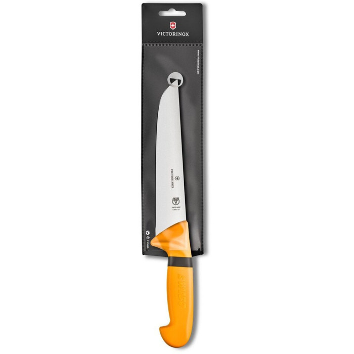Нож мясника Victorinox SWIBO 21см желтый 5.8431.21  
