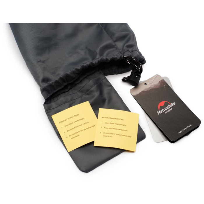 Подушка самонадувающаяся Naturehike Sponge automatic NH17A001-L, оранжевый  