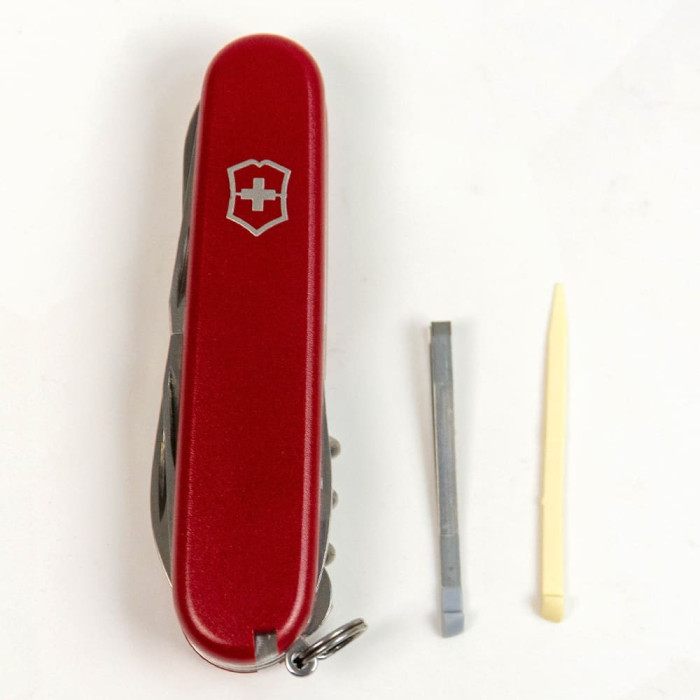 Складной нож Victorinox CLIMBER MAT красный матовый лак  