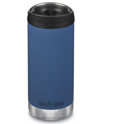 Термокружка Klean Kanteen TKWide Cafe Cap 355 мл - синяя