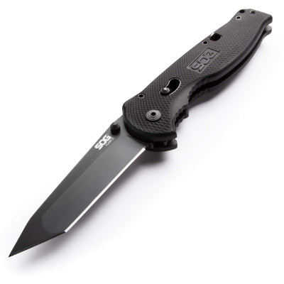 Нож SOG Flash II Tanto Black Blade (TFSAT8-BX)