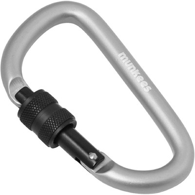 Карабин Munkees D with Screw Lock 8 mm x 80 mm (3248)