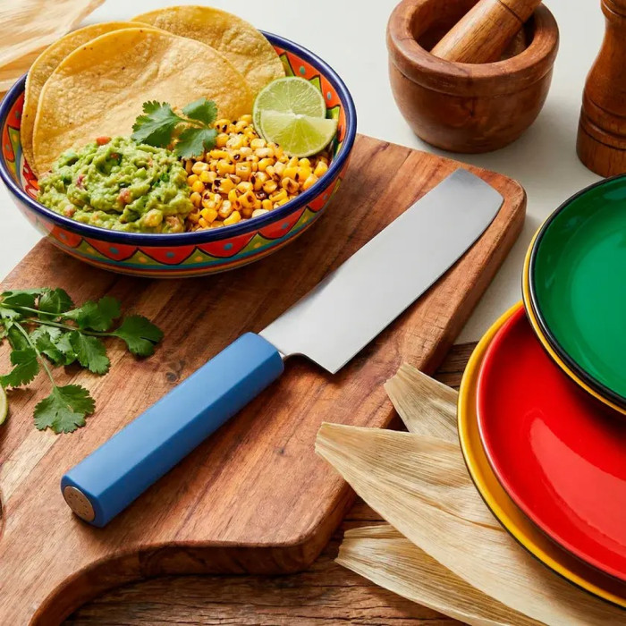 Нож кухонный Butterfork Nakiri AR-RPM9 ABS Ultramarine  