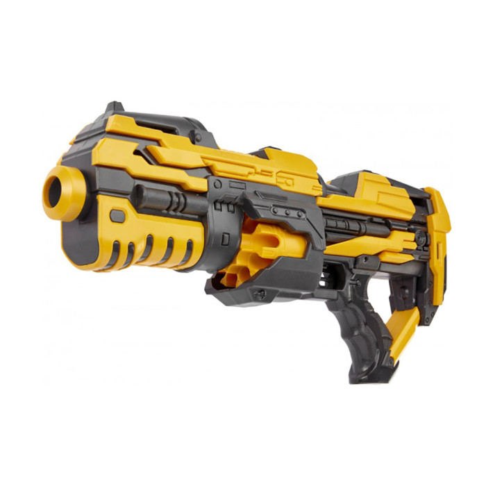 Бластер ZIPP Toys + 14 патронов жёлтый 