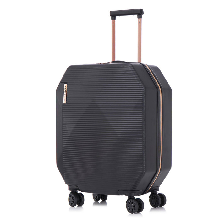 Чемодан Semi Line 24" (M) Black (T5821-4)  