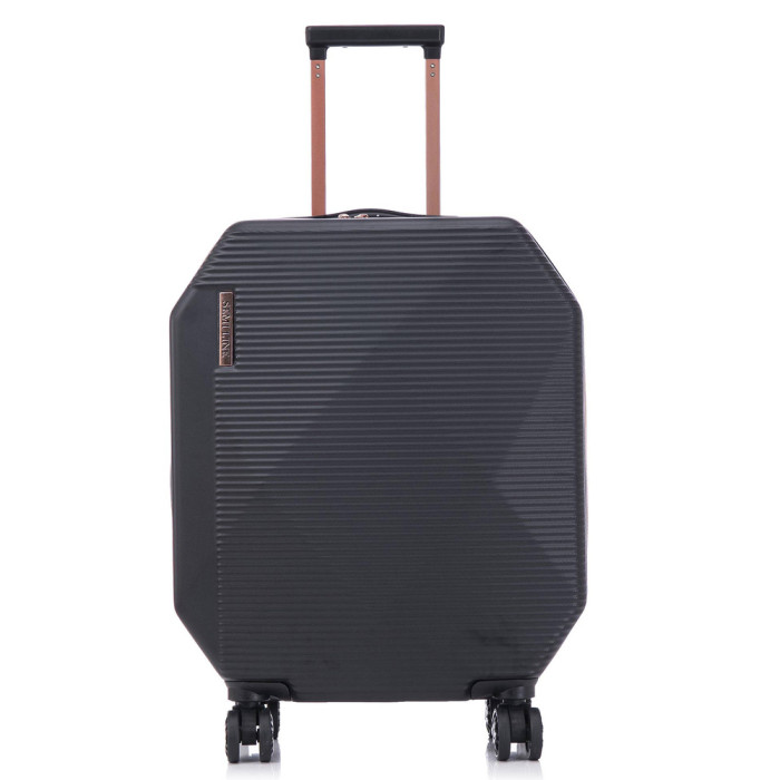 Чемодан Semi Line 24" (M) Black (T5821-4)  