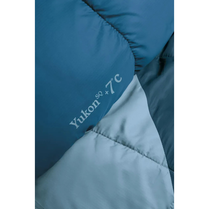 Спальный мешок Ferrino Yukon Square +7°C Blue-Grey Right (86381RBGDX)  