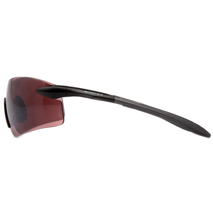 Очки Pyramex Intrepid-II (vermillion) зеркальные линзы цвета киновар  