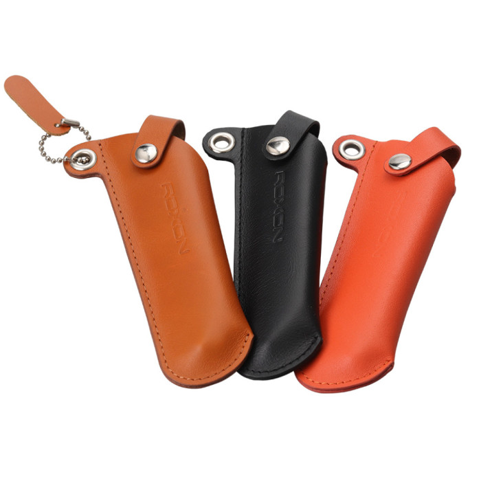 Чехол кожаный для Roxon К3, коричневый  