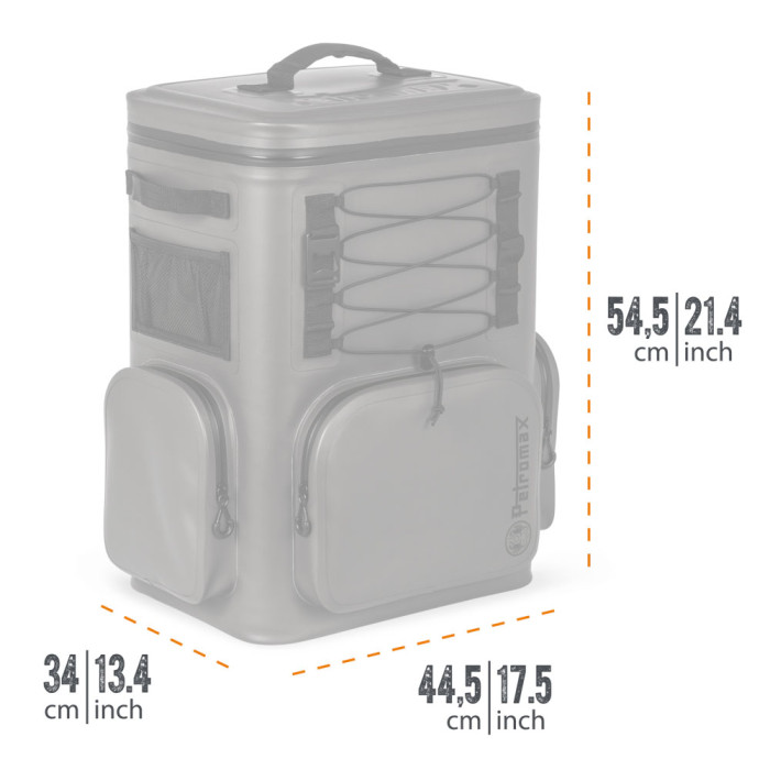 Терморюкзак Petromax Refrigerated Backpack 27 л Серый  
