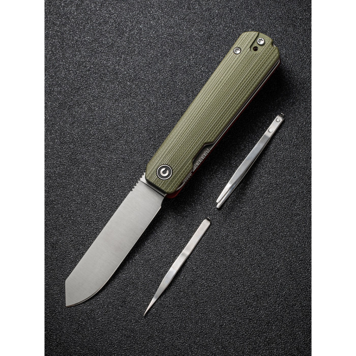 Нож складной Civivi Sendy Milled Green/Red C21004B-1  
