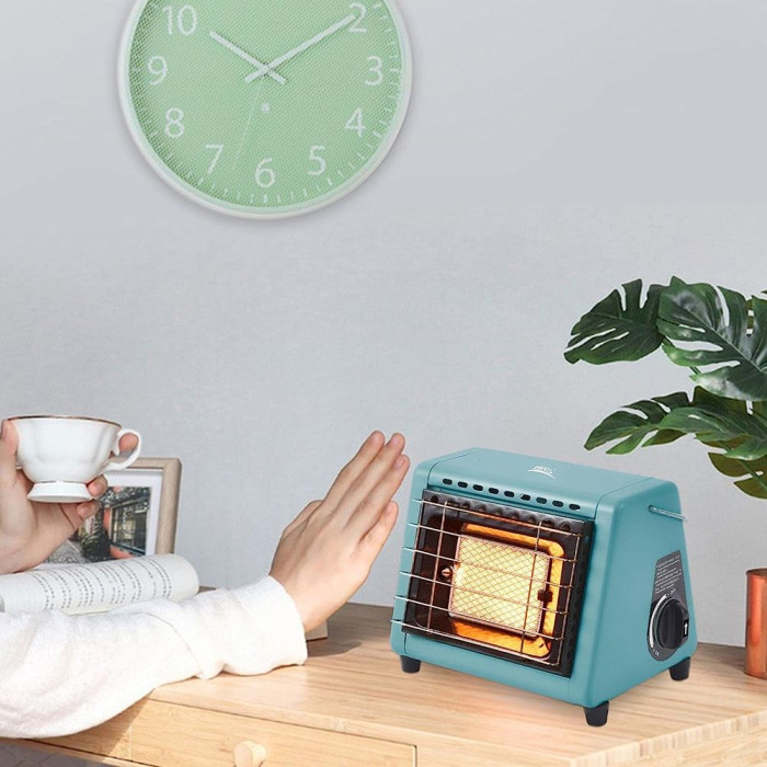 Газовая горелка-обогреватель BRS-H23, зеленый  