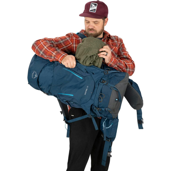 Рюкзак Osprey Kestrel 38 atlas blue - S/M - синий  