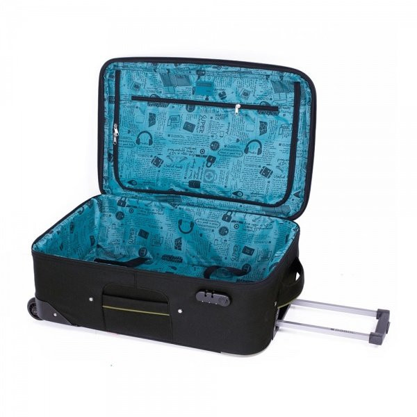 Чемодан Gabol Loira (L) (черный)  