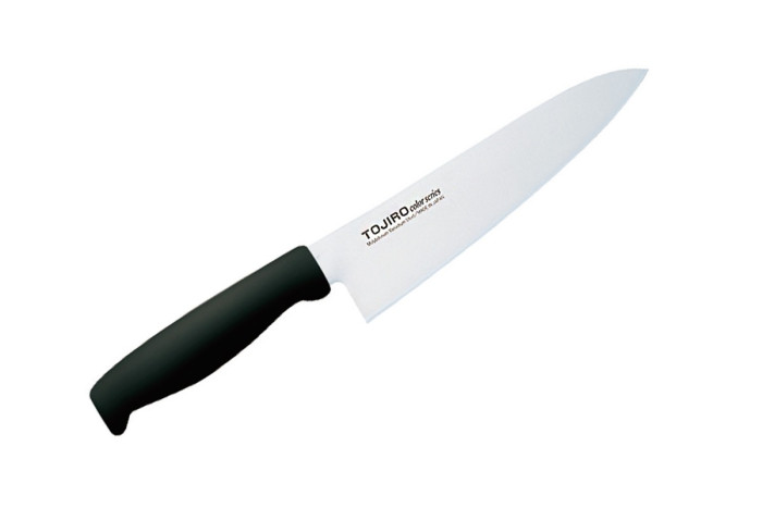 Нож кухонный Tojiro Color Molybdenum Vanadium Steel Chef Knife 180mm Black F-255BK  