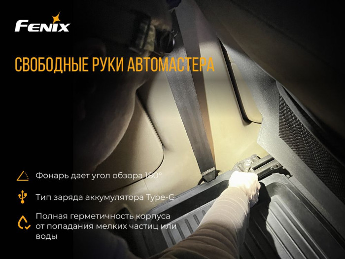 Фонарь Fenix HL60R Cree XM-L2 T6 Neutral White LED  