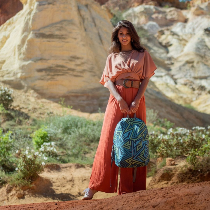 Рюкзак XD Design Bobby Soft Art Abstract, защита от воровства, порезов  