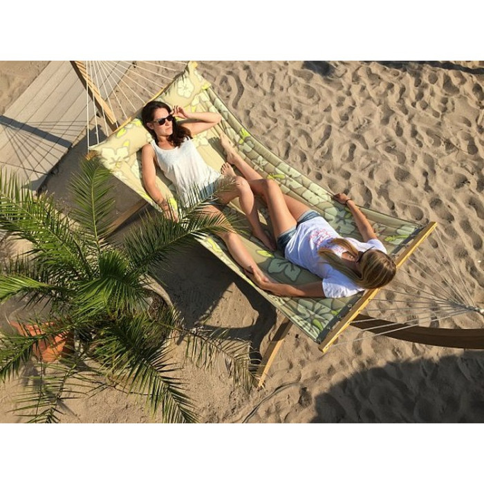 Гамак двухместный с рейками La Siesta Hawaii HQR11-65 coconut  
