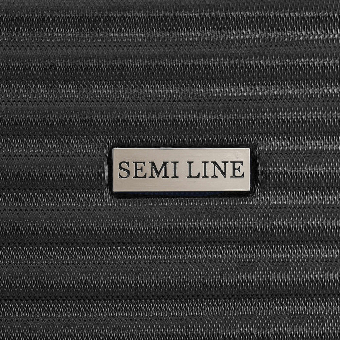 Чемодан Semi Line 20" (S) Black (T5608-0)  
