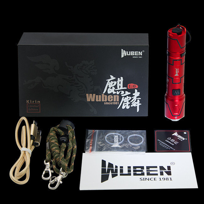 Ручной фонарь Wuben Kirin, XPL-V5, 520 лм  