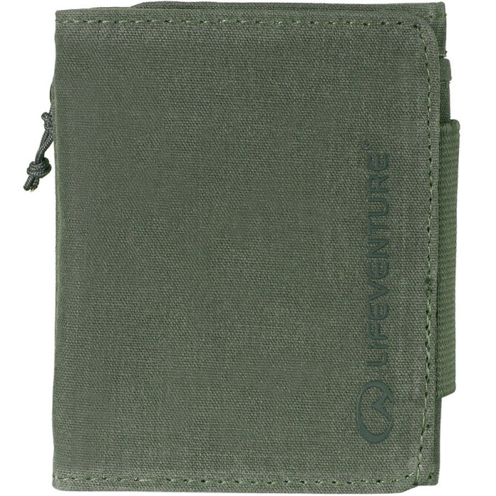 Кошелек RFID Lifeventure Tri-Fold Wallet, Olive  