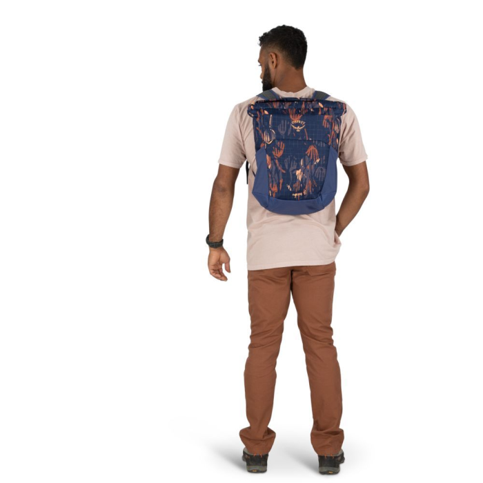 Рюкзак Osprey Daylite Tote Pack wild blossom print/alkaline - O/S - синий  
